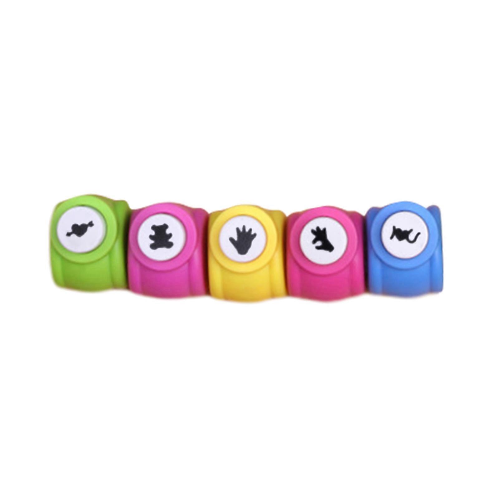 Mini Scrapbook Craft Card Punch Handmade Cutter Print DIY Paper Hole Puncher Cutter Card Marking Craft Punches for Paper