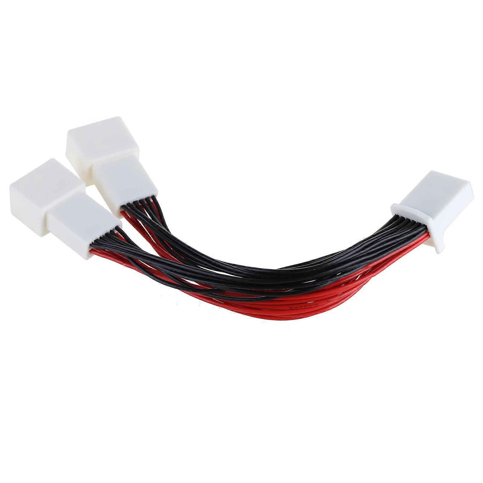 Y Cable Splitter Adapter 6+6 Plug for o for Navi AUX CDC Tuning for for Lexus Multi