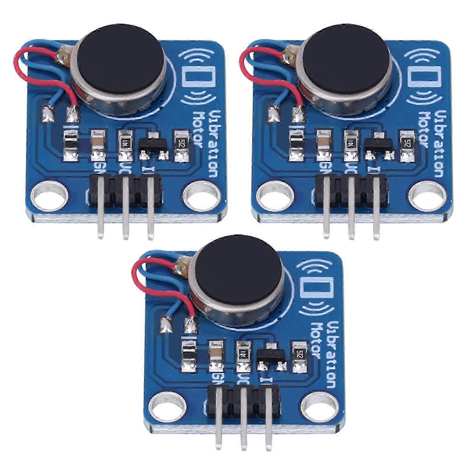 3 Pcs Vibration Motor Module DC5V 9000RPM Module DIY Projects Edition
