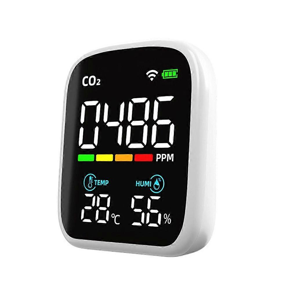 Luftqualitätsdetektoren Temperatur Luftfeuchtigkeit Tester CO2 PM1,5 PM-1,0 PM10- TVOC