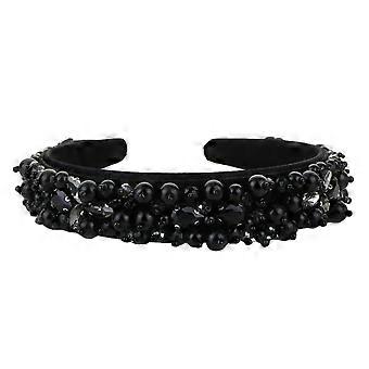 1pcs tessuto a mano in rilievo testa fascia di cotone capelli fascio semplice viso capelli banda decorazione acconciatura