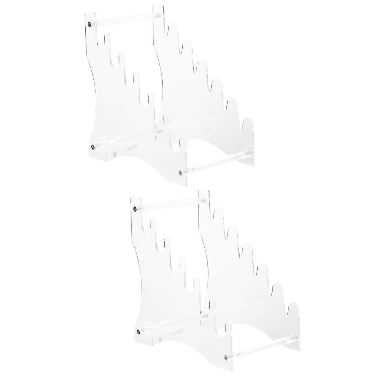 Kitchen Cutter Rack 2 Sets Modern Cutter Holder For Kitchen Supplies Space Saving Sturdy Material