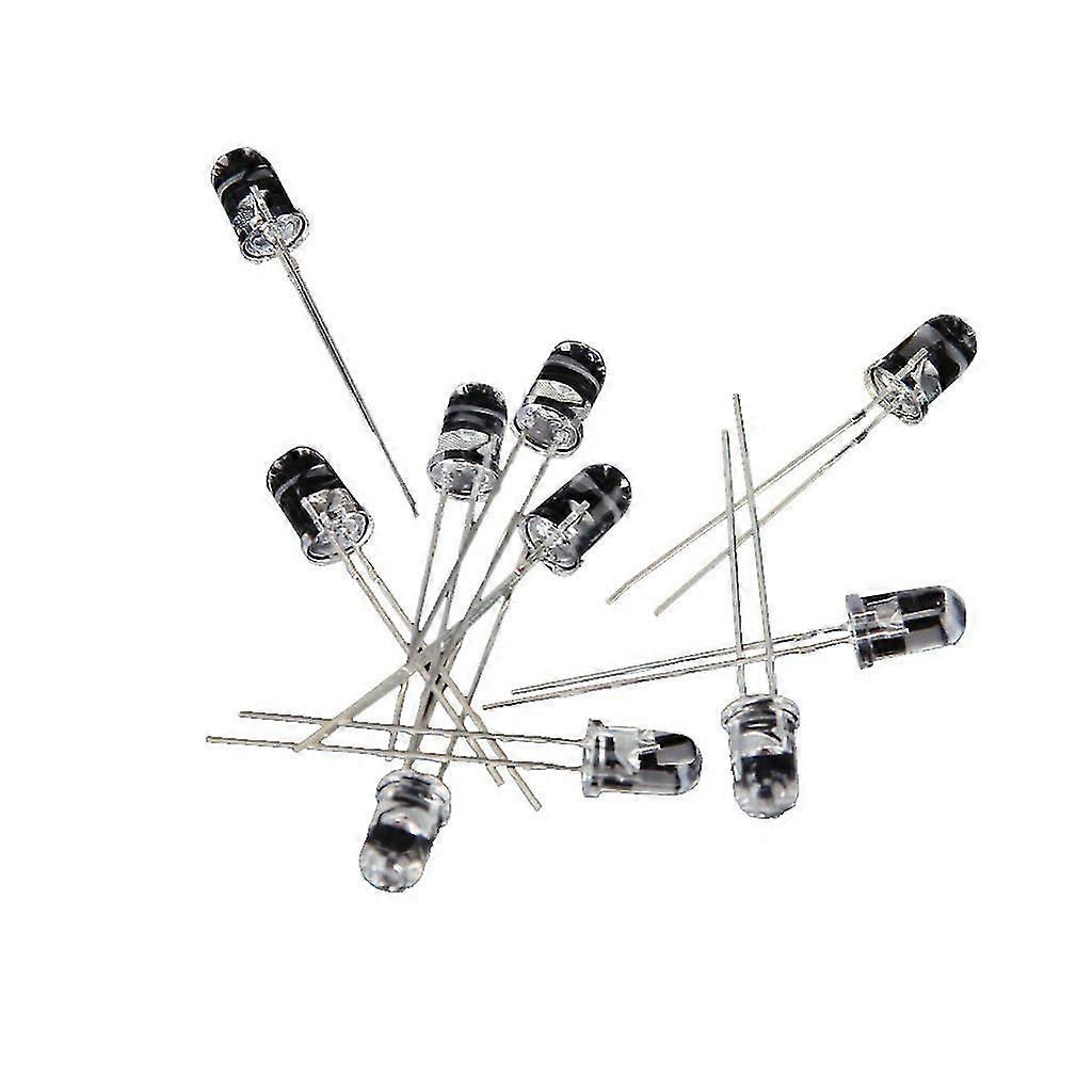 10pcs 5mm IR LED Infrared Light Emitting Diode.