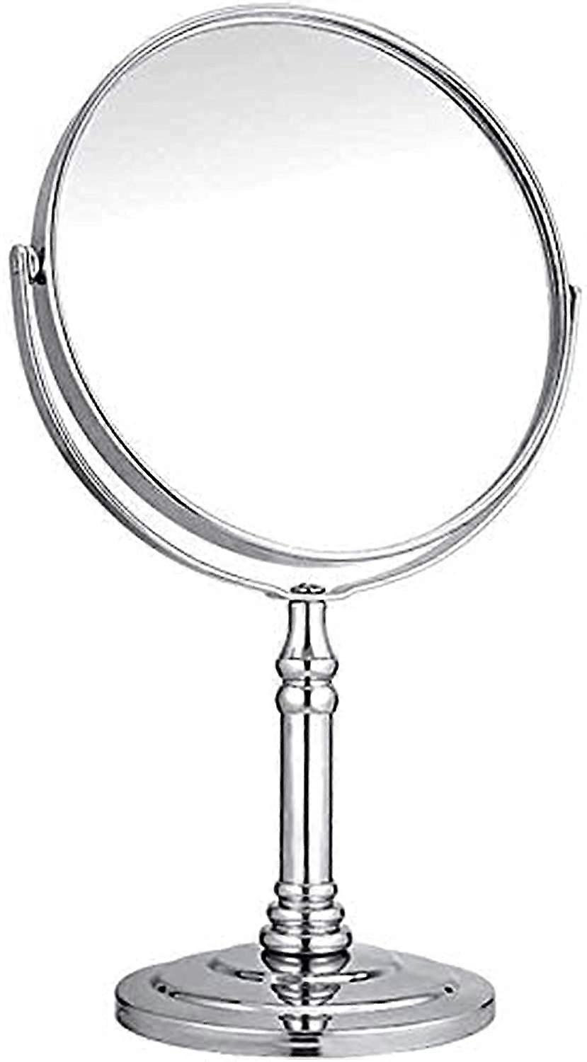 WallMounted Mirror, Mirrors Bathroom Vanity 360°Rotation 8Inch DoubleSided Vanity Countertop