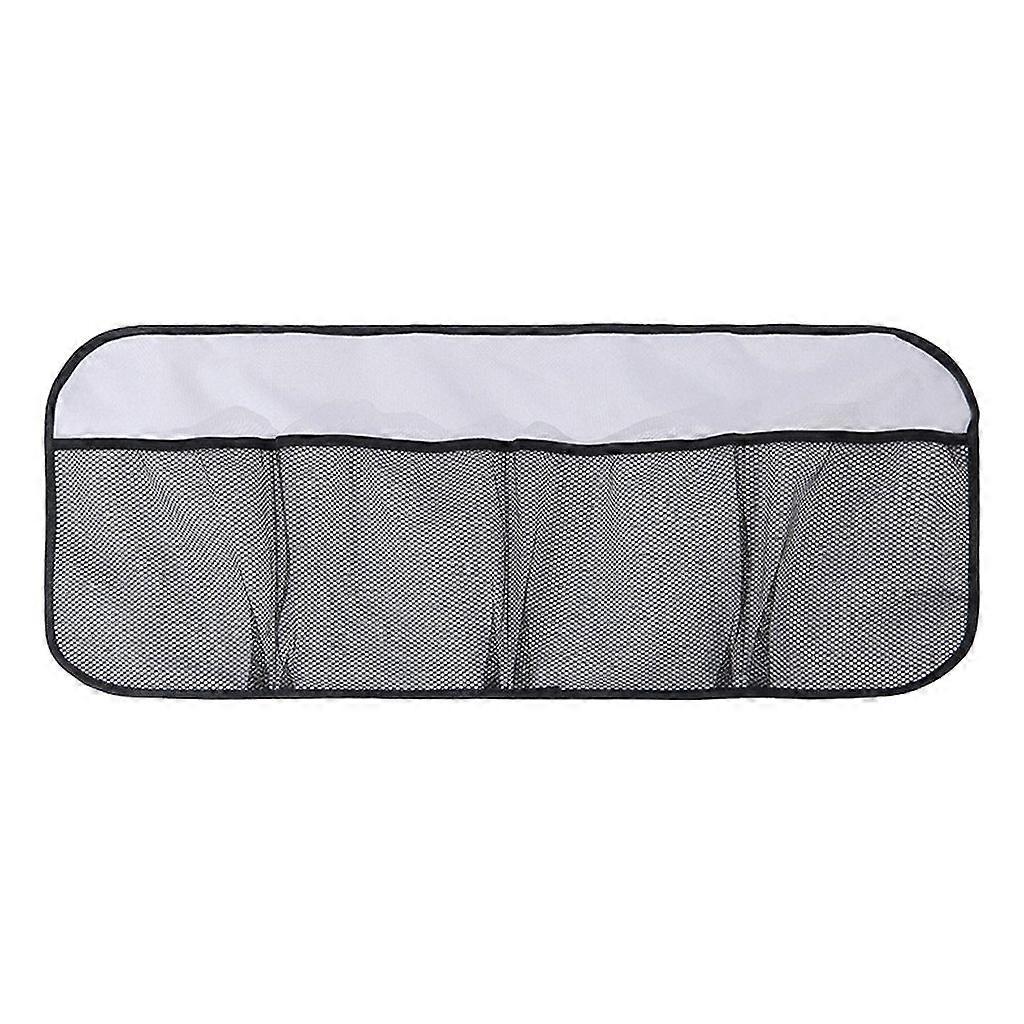 Universal Car Trunk Back for Seat Hanging Organizer with Buckle Strap Super Capacity Multi Pockets Pouches Mesh Storage Bag Space Saving