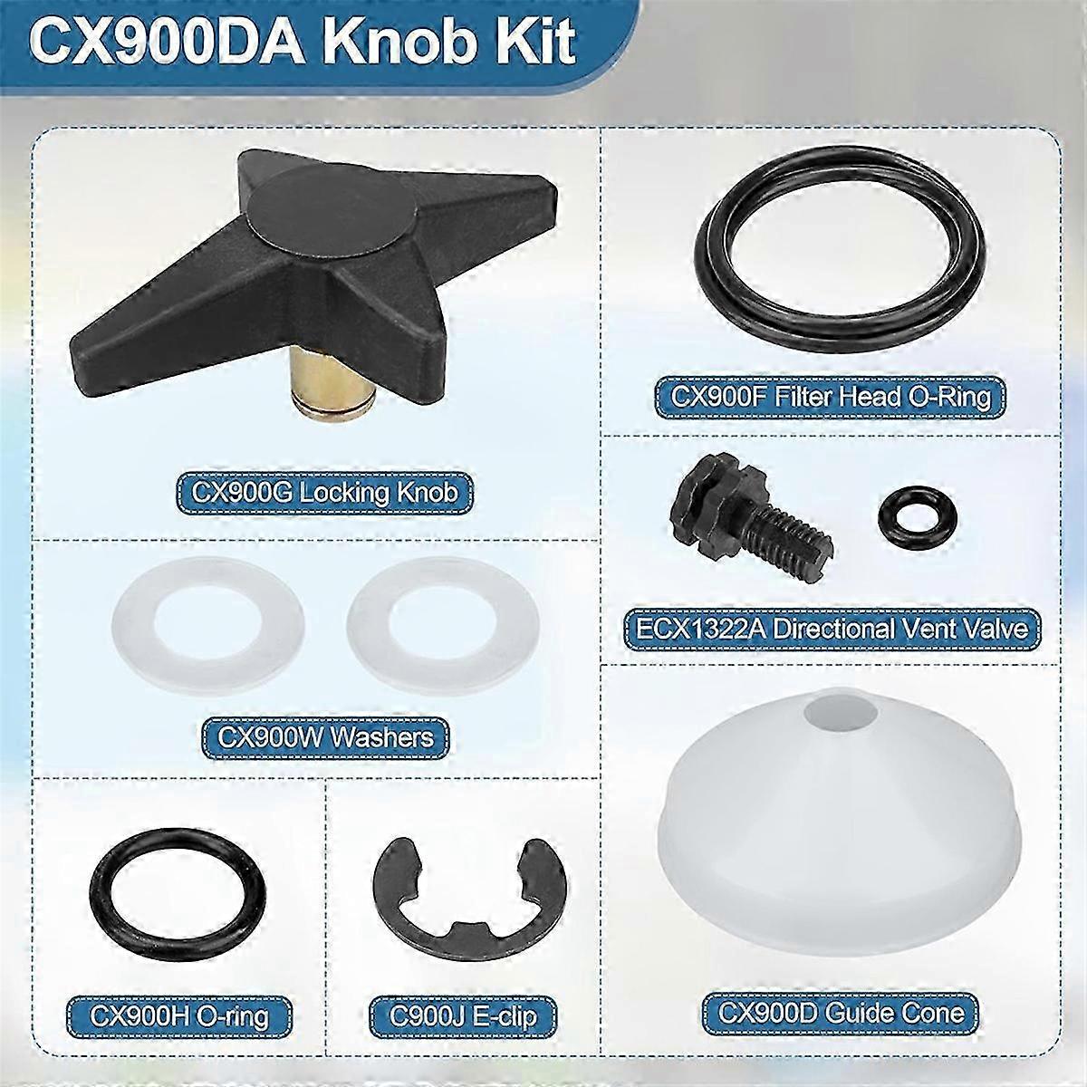 CX900G Locking Knob for Star Clear Plus Filter - FFA