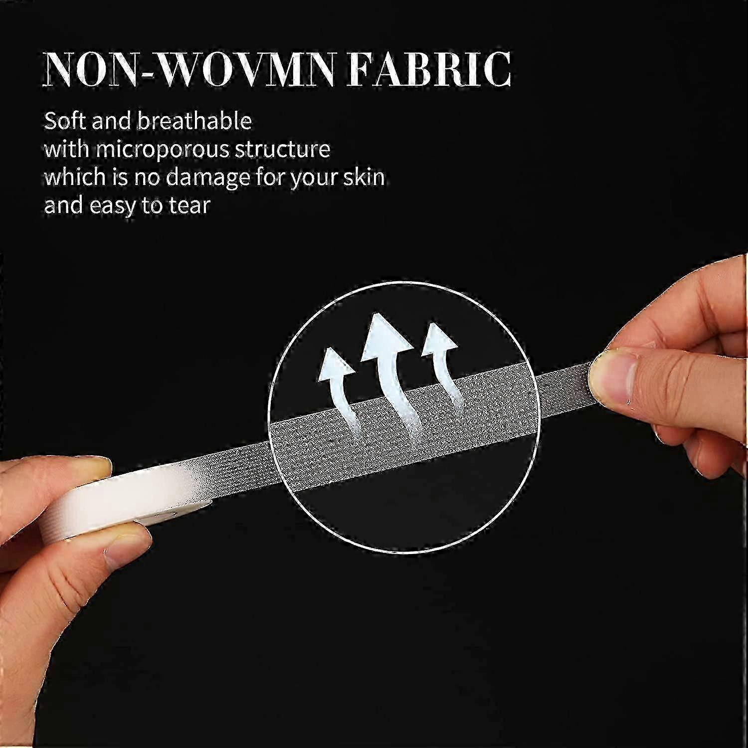 6 Rolls Eyelash Tape PE Nonwoven Fabric for Extensions
