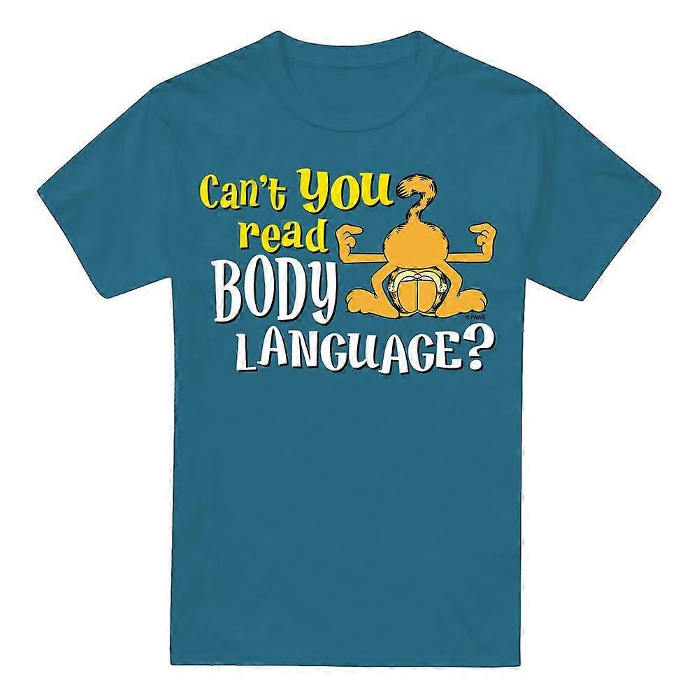 Garfield Herre Body Language T-skjorte
