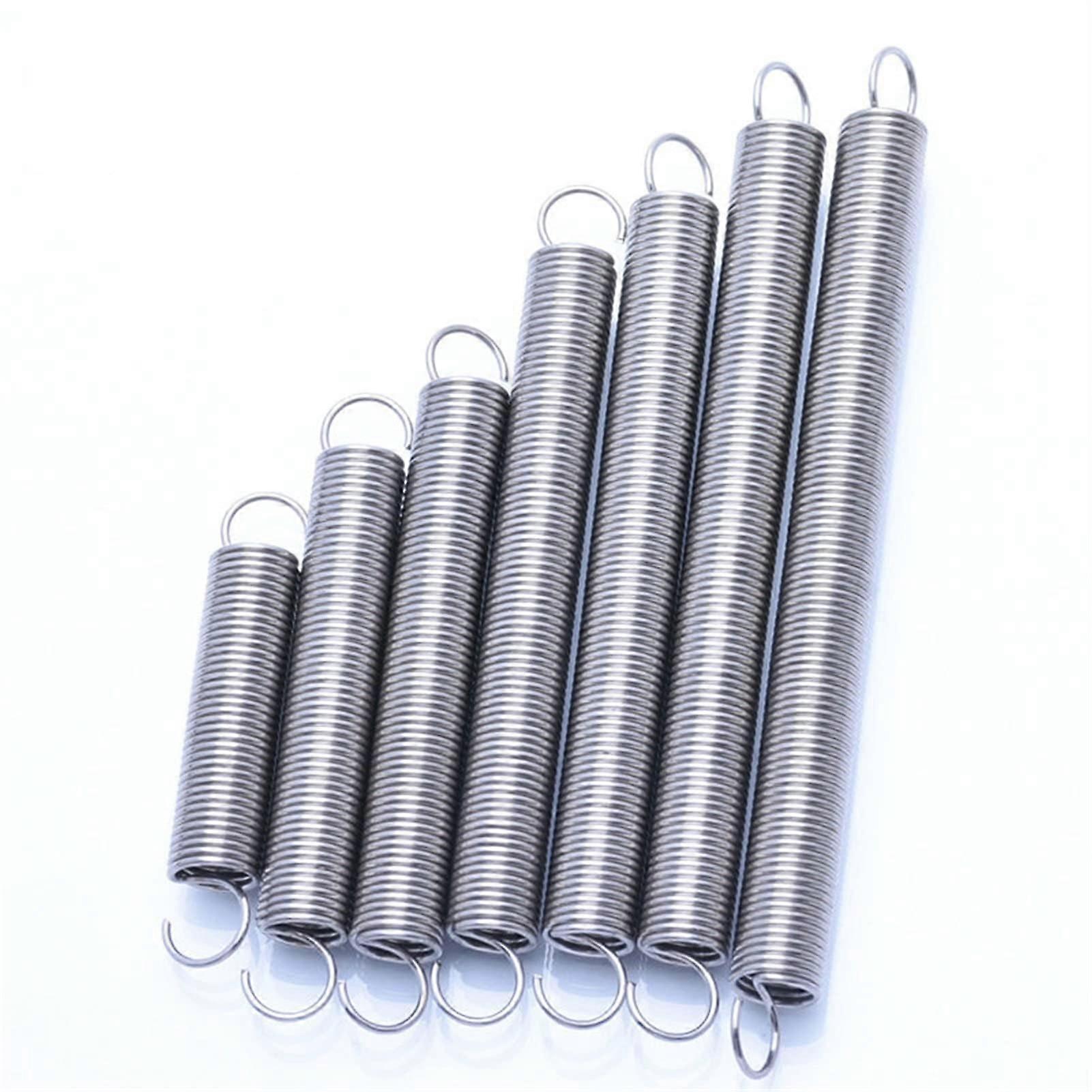 XuhuhuSpring Stainless Steel Tension Spring Helical Extension Spring Wire Diameter 0.5mm Outer Diameter 6mm