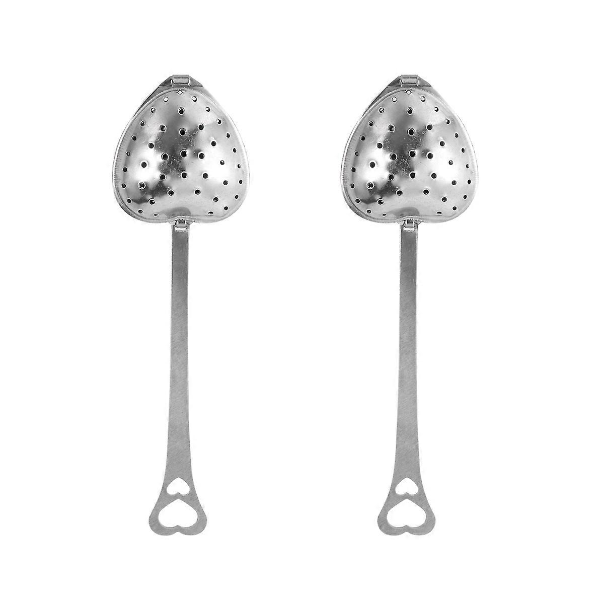 Heart Shaped Tea Filter for and Straining Loose Leaf Teas