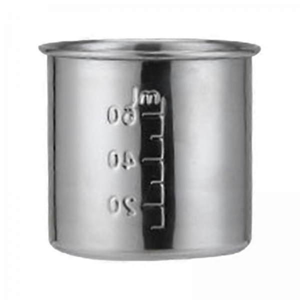 4x Graduated Cup Hospital Tool Unbreakable Multi Purpose Measuring Jigger