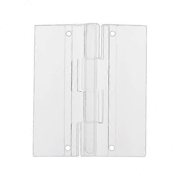 4x 10pcs Clear Acrylic Plastic Hinges High Quality Folding