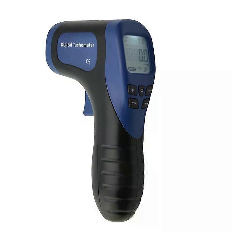 Digital Tachometer LCD Display Non Contact 2.5-99999RPM Laser Speed Tester Device Tach Meter
