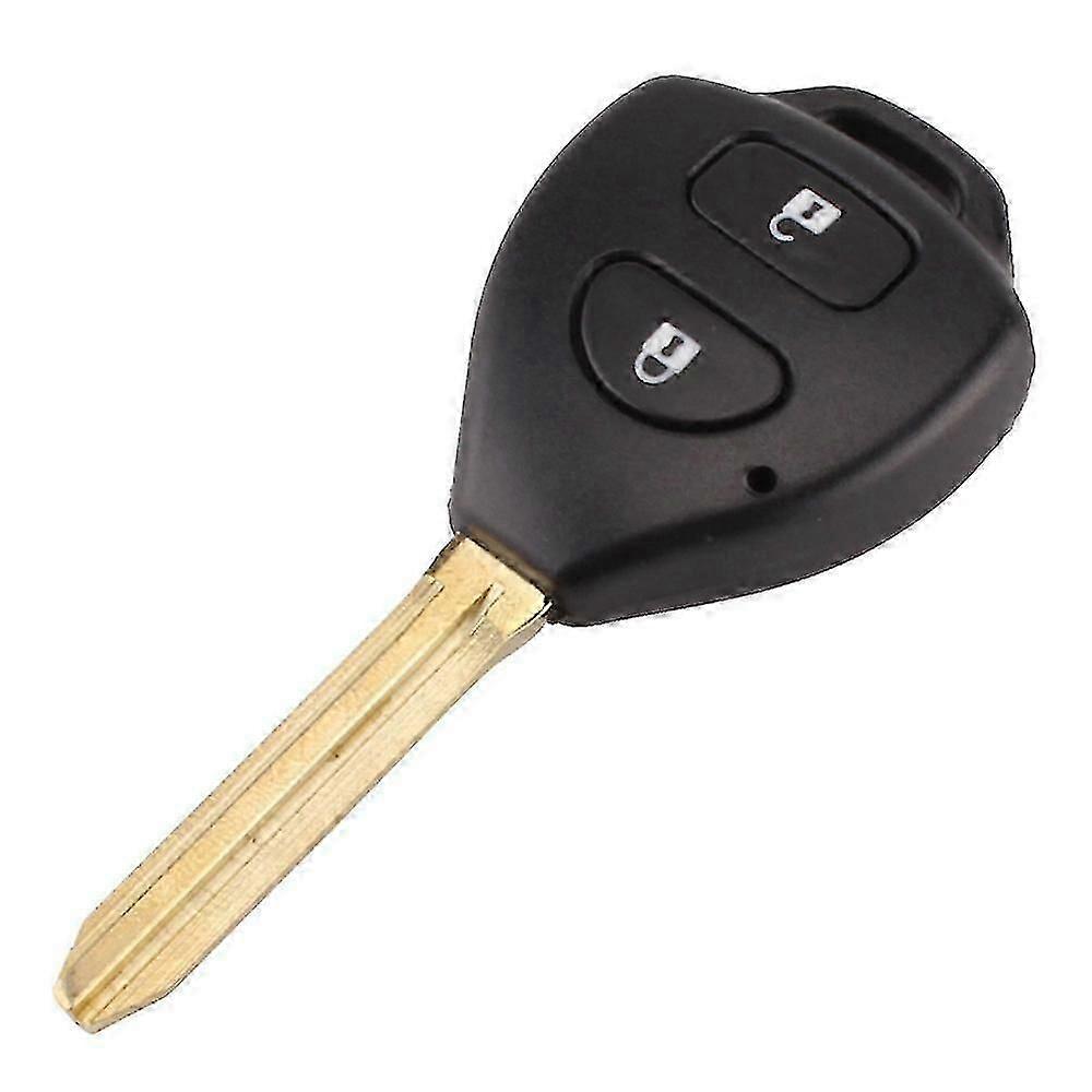 2 buttons replacement key shell remote for Toyota