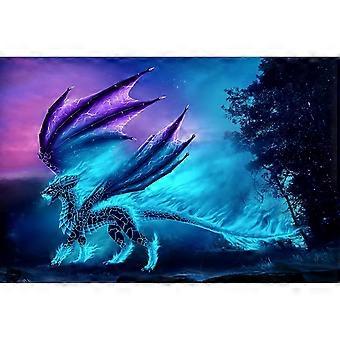 Jigsaw Puzzle 1000 Piece Dragon In The Mountains Classic Puzzle Adult Puzzle Diy Kit Wooden Toy Unique Gift Modern Home Decor