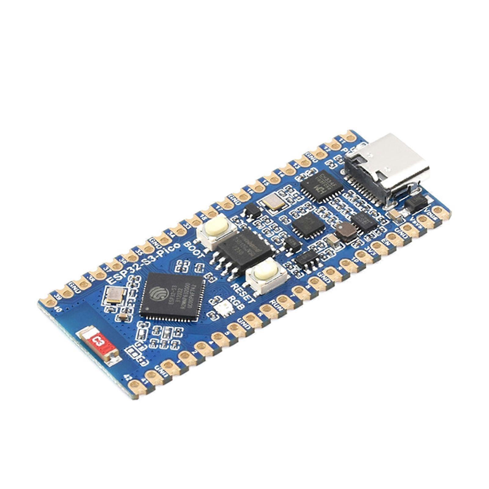 for  Pico ESP32-S3 Low-Powered Microcontrollers Development Board ESP32 S3 Pico Breakout Board 2.4Ghz BT5