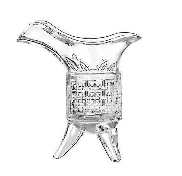 1本30ml3本足のワインボトル|ビンテージグラス