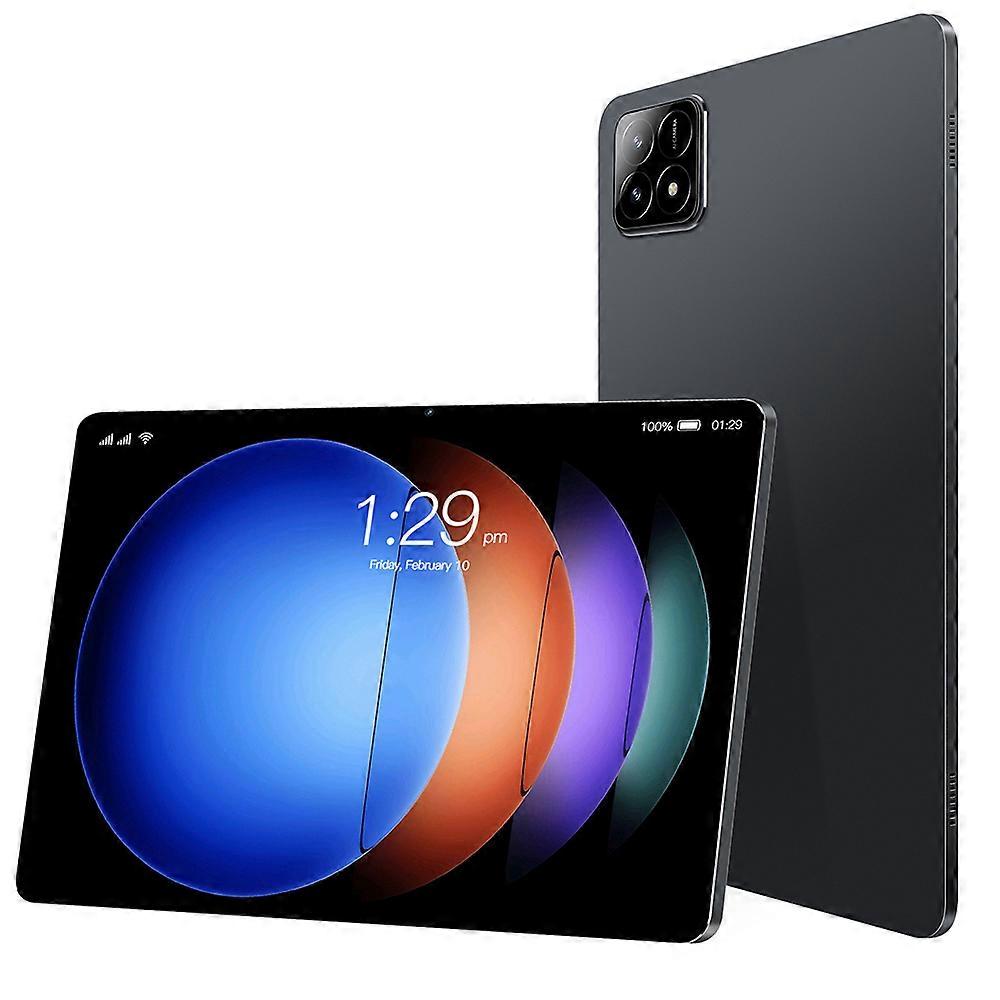 10.1-Inch High-Resolution Tablet with Dual Camera, Android 13, 6GB RAM, 128GB Storage, Case Included