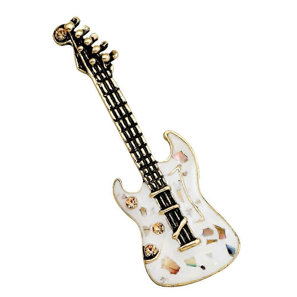 Classic Enamel Pin Guitar, Ideal Complement to