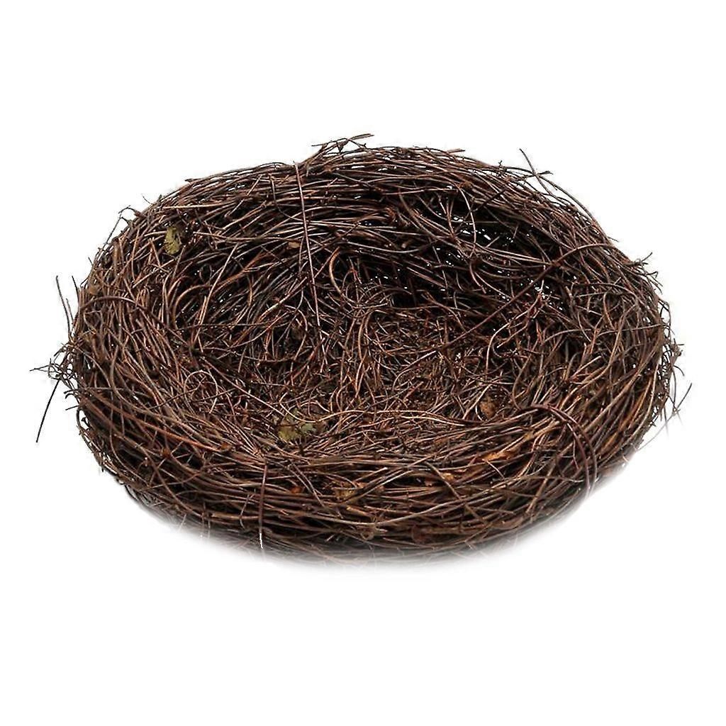 Handmade grapevine bird nest house house nature craft sill vacation decoration 15cm 15 centimeter
