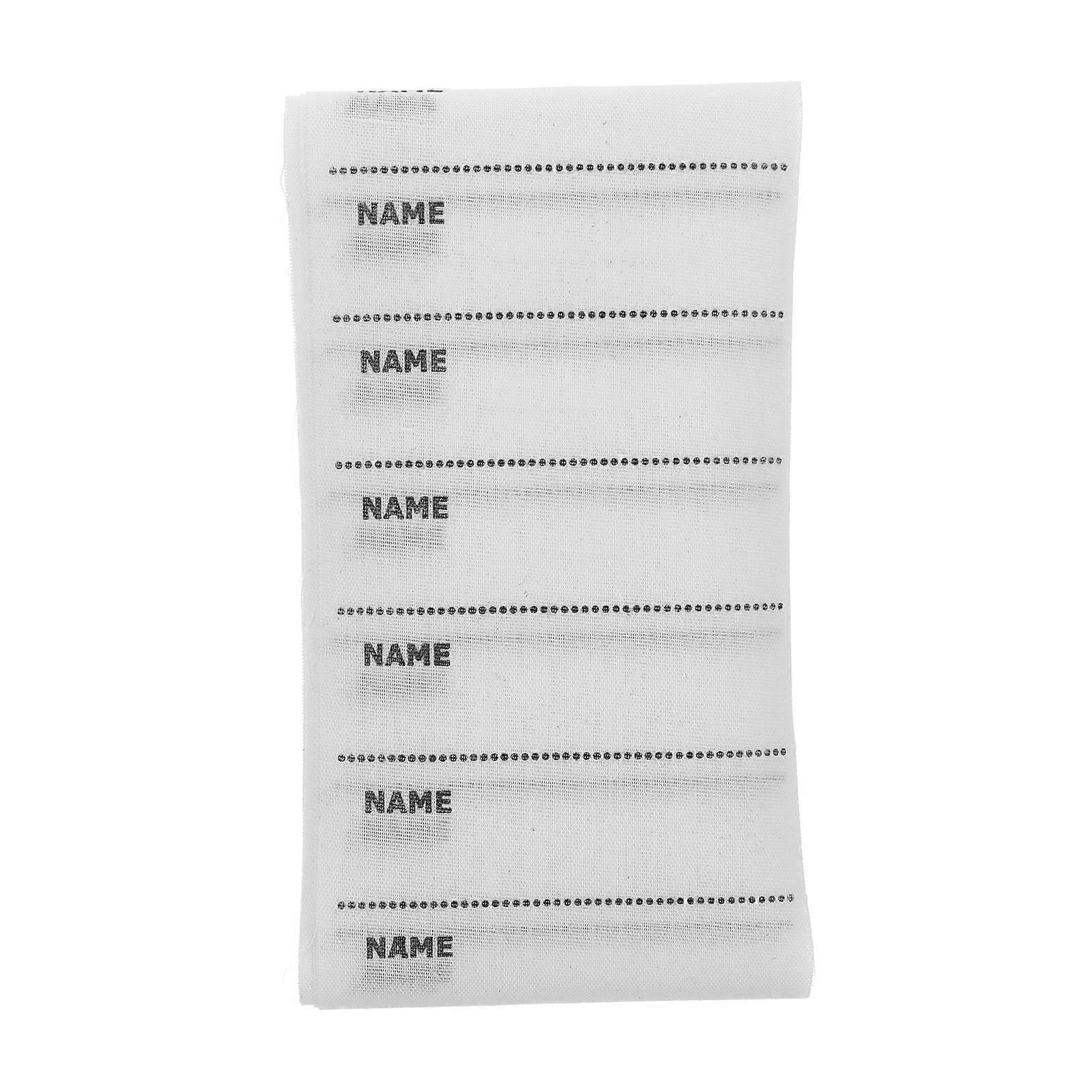 Iron-On Tags for Apparel, Labels for Various Fabrics