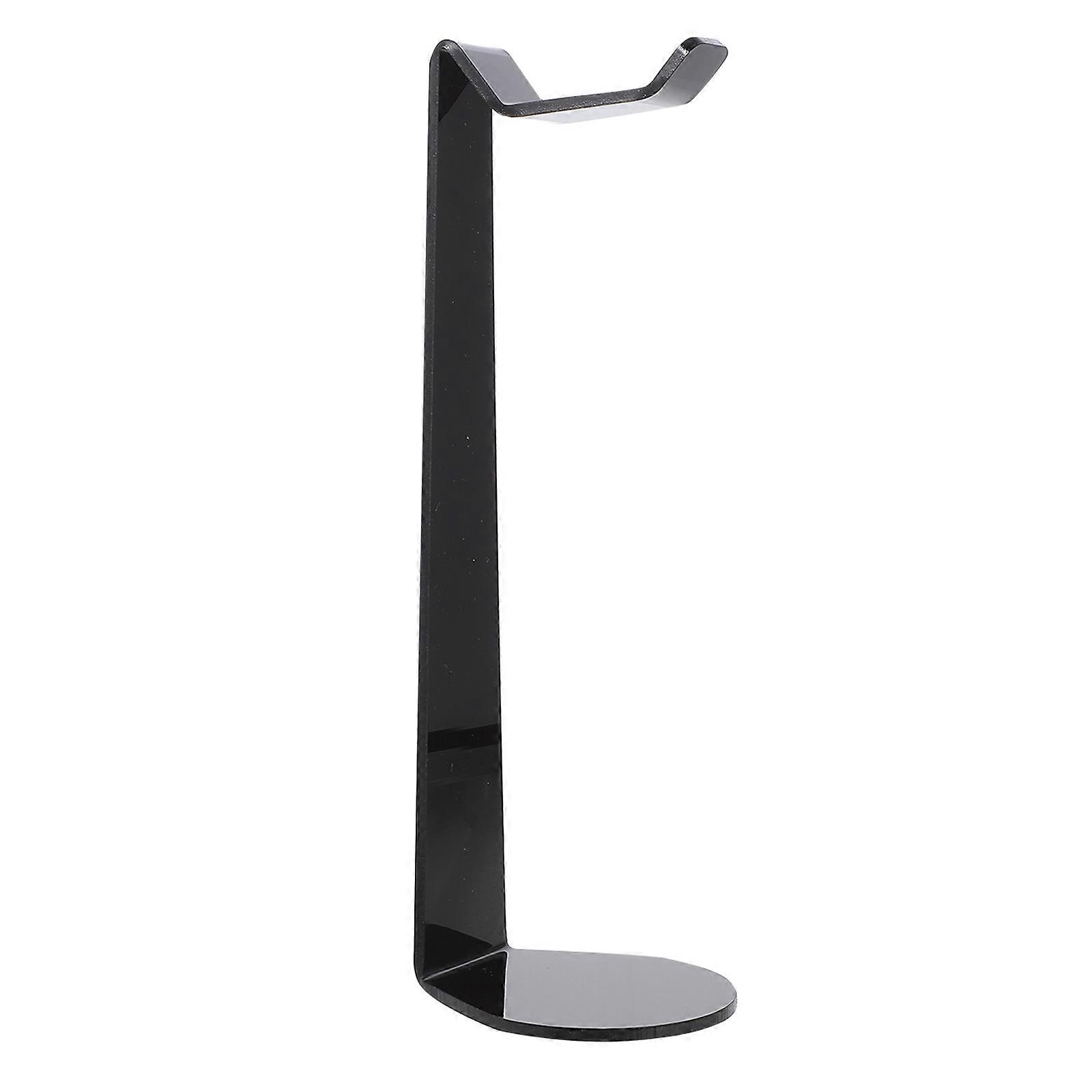 1Pc Creative Shelf for Headset Durable Desktop Rack Black