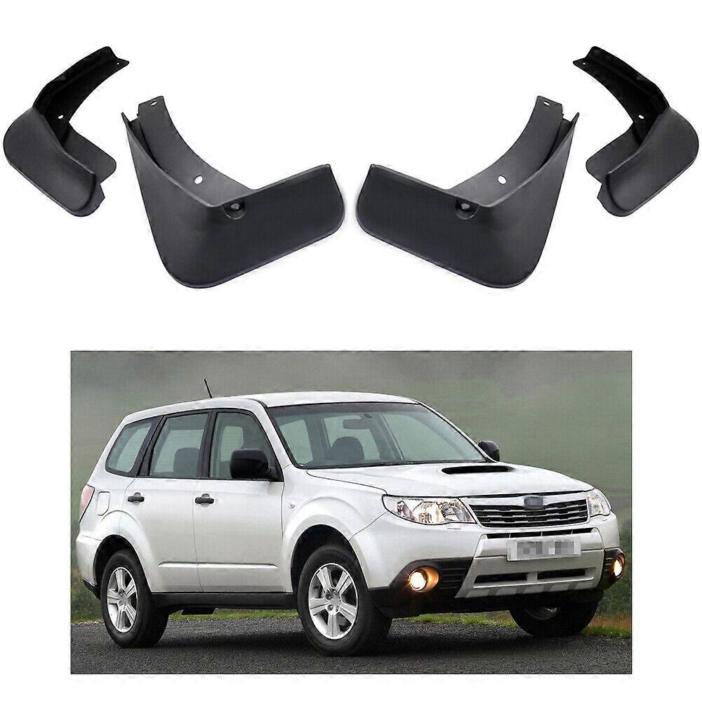 Compatible 4Pcs Car Mud Flaps Splash Guards Fender Mudguard for Subaru Forester 2008-2013