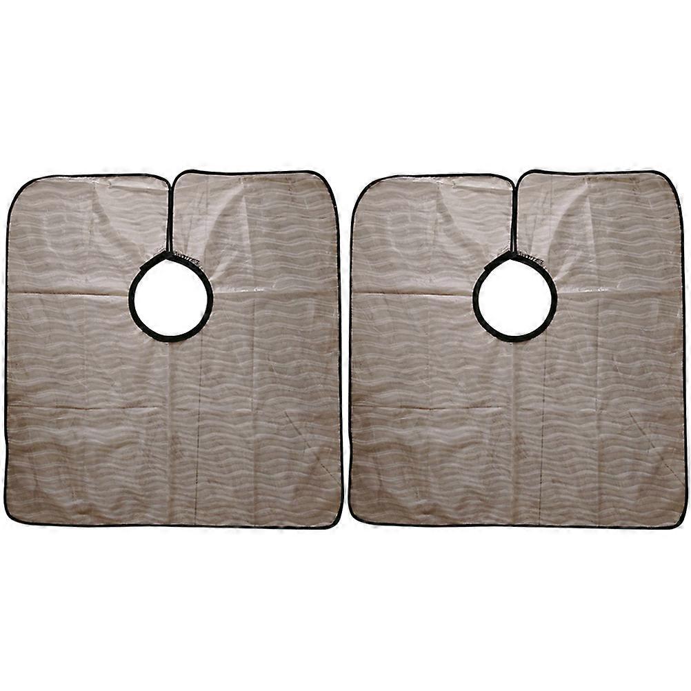 Λωρίδες λαιμού Barber Hairdressing Neck Wrap Salon Capes για τους πελάτες 80x76cm 2Pcs