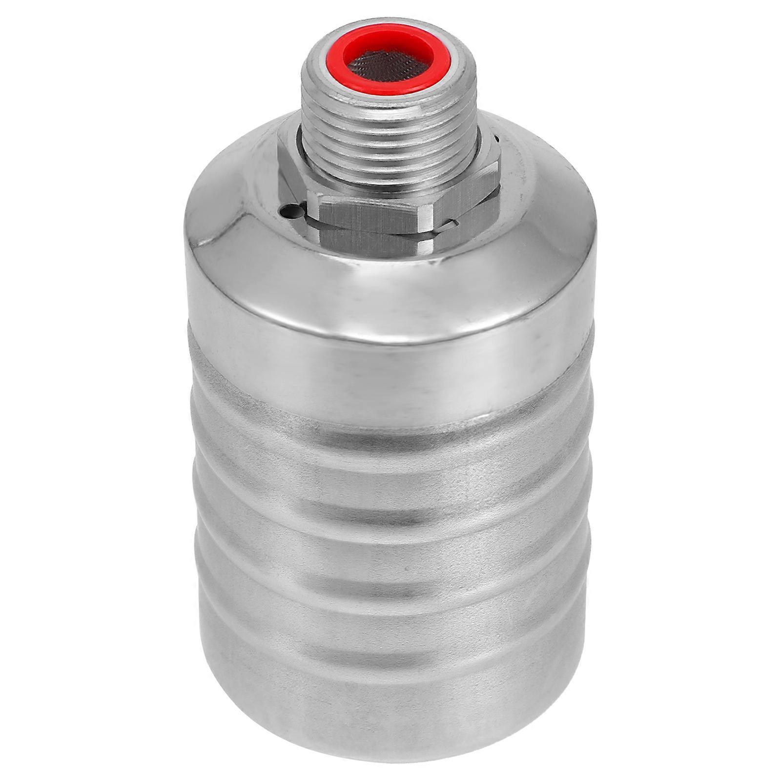 Control Float Valve Water Trough Float Valve For Residential Water Supply Stop When Full Silver Color 1Set