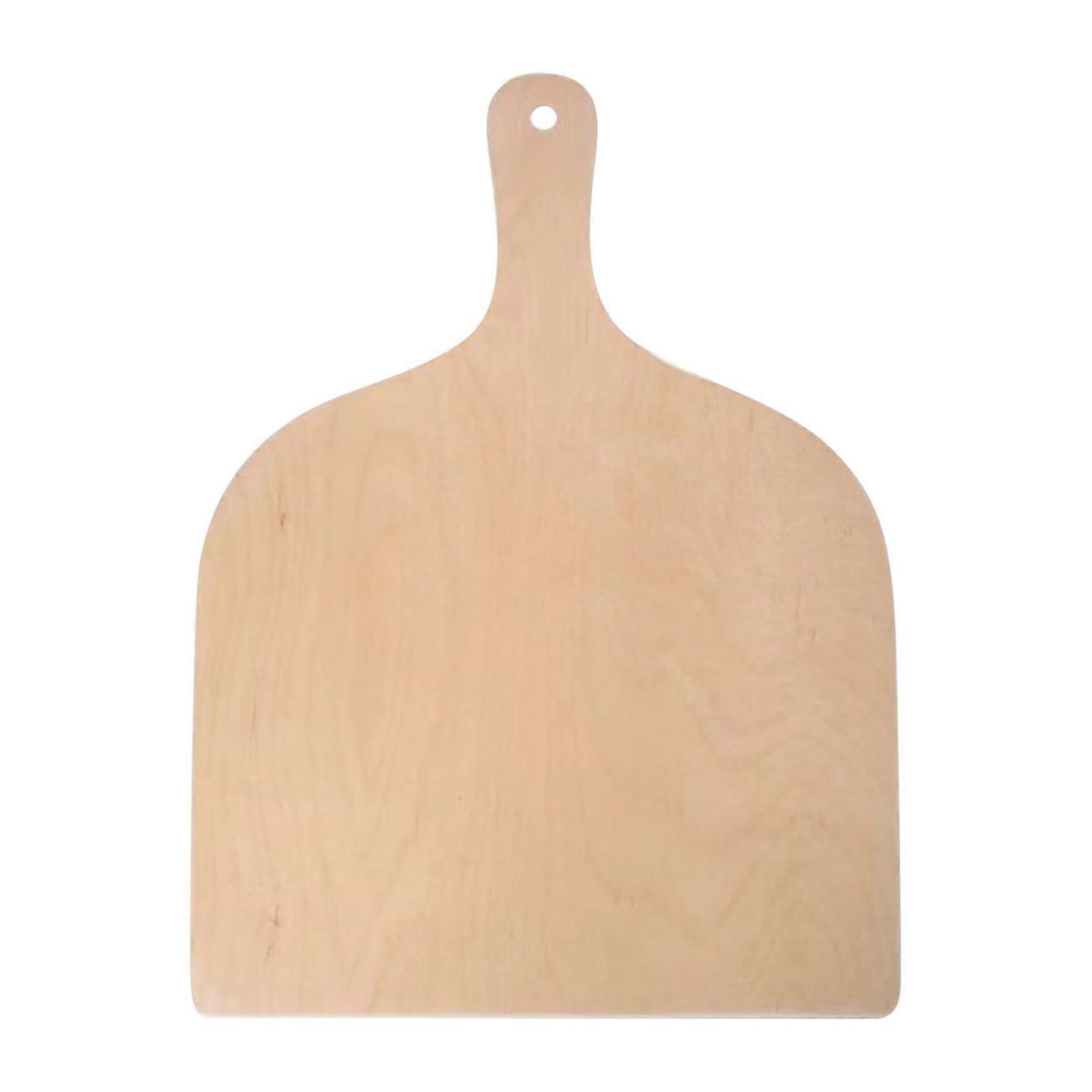 Pizza Peel Restaurant Quality Wooden Peel With Natural Finish Large Size Easy Glide Edges Handle For Pizzas Bread