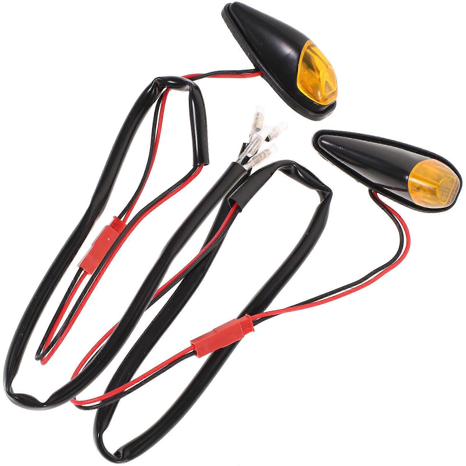 Motorbike Lights Motorcycle Accessories Cat Eye Shape 2Pcs