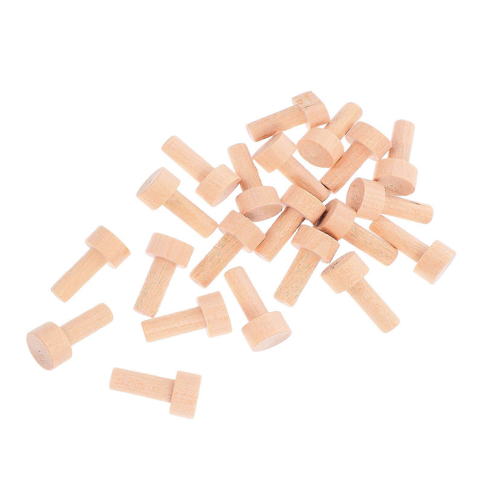 Flat Head Nails Diy Crafts And Woodworking Projects Small Nails For Wood T Shape Round Head 20Pcs