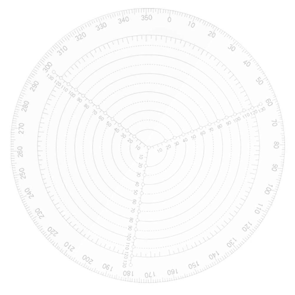Center Scribe Gauge Round Center Compass Woodworking Projects Circle Drawing 20.00X20.00X1.00cm Transparent 1Set