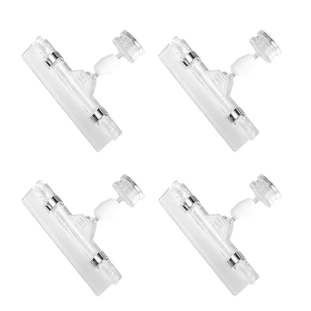 Display Price Tag Stands Price Tag Clips Supermarket Display Clips Price Stands Compact Design For Product Display 4Pcs