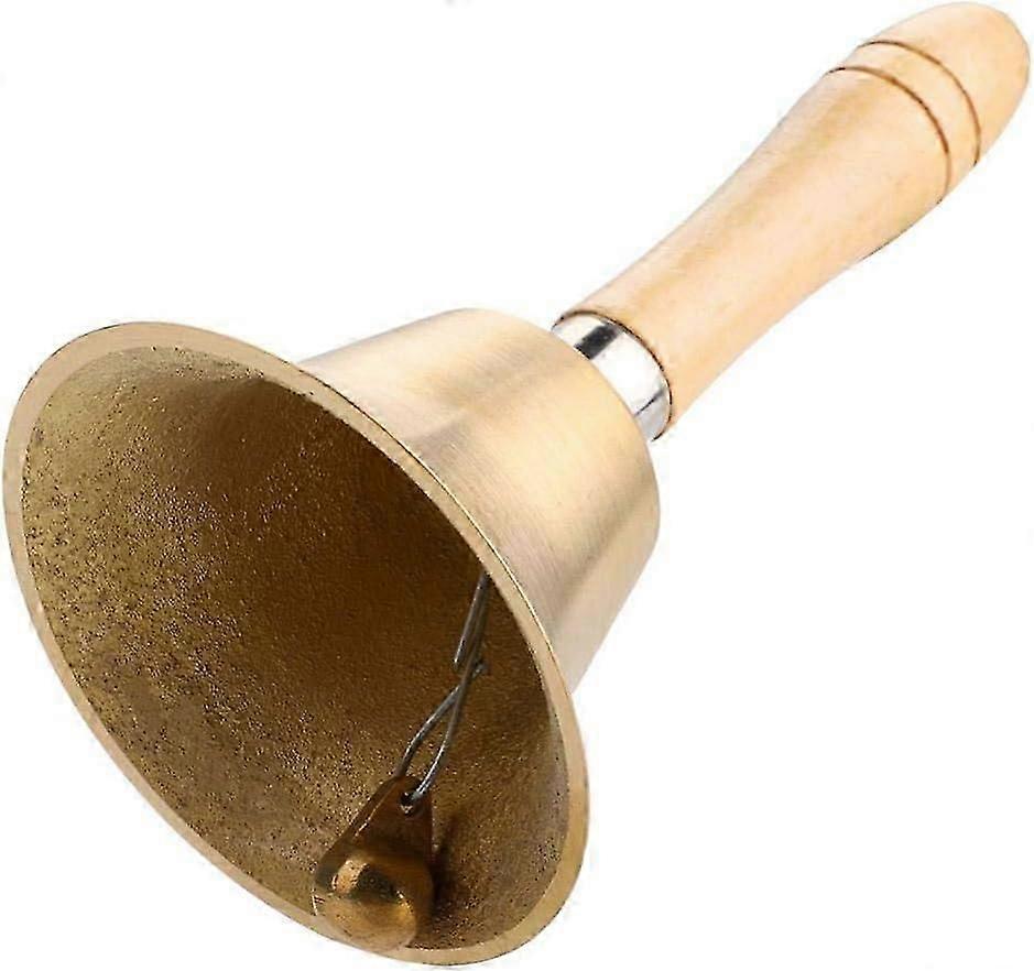 8CM Wooden Hand Bell - School Reception Dinner Hotel