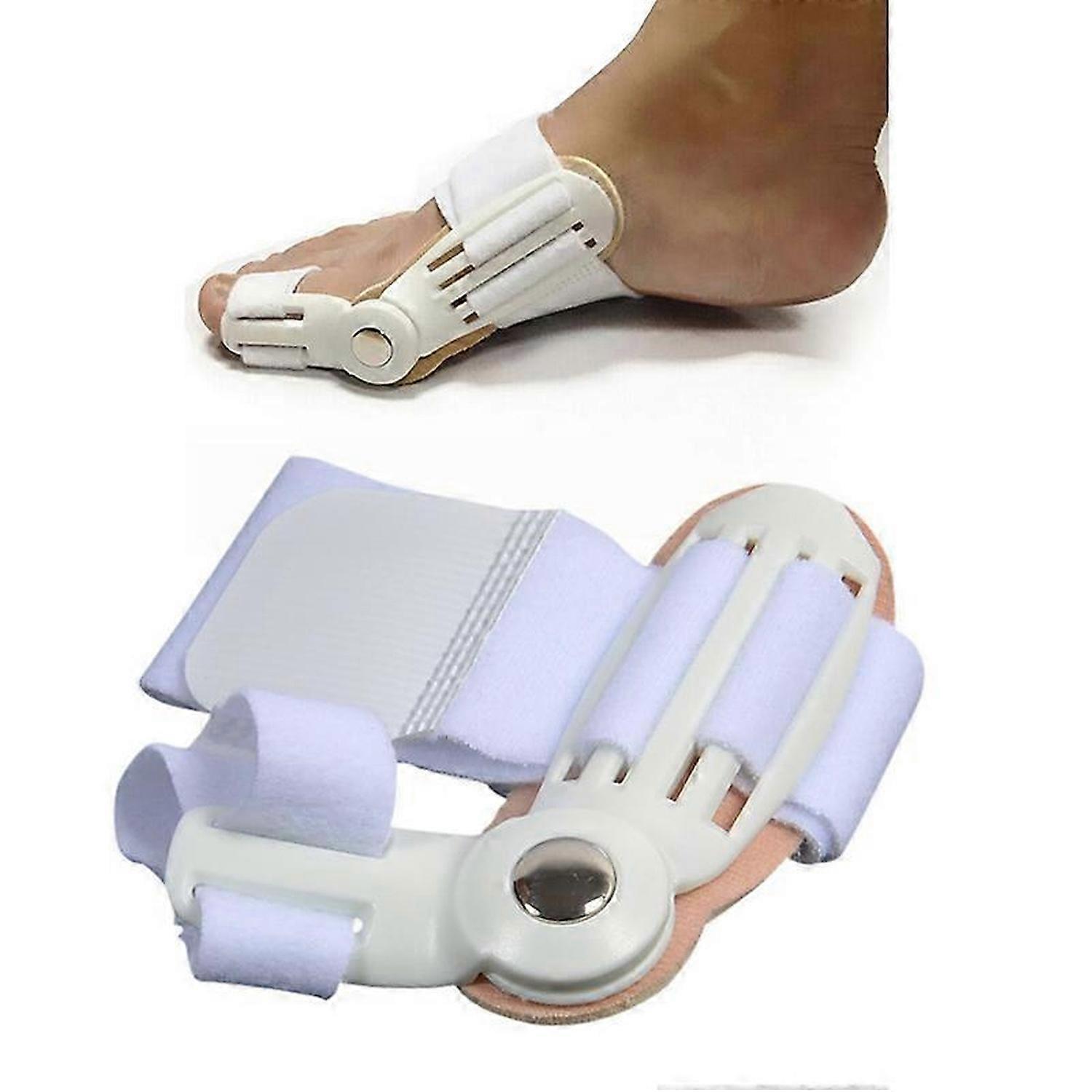 1-2PCS Orthopedic Toe Bunion Corrector Straightener Splint Support Flexible Strap