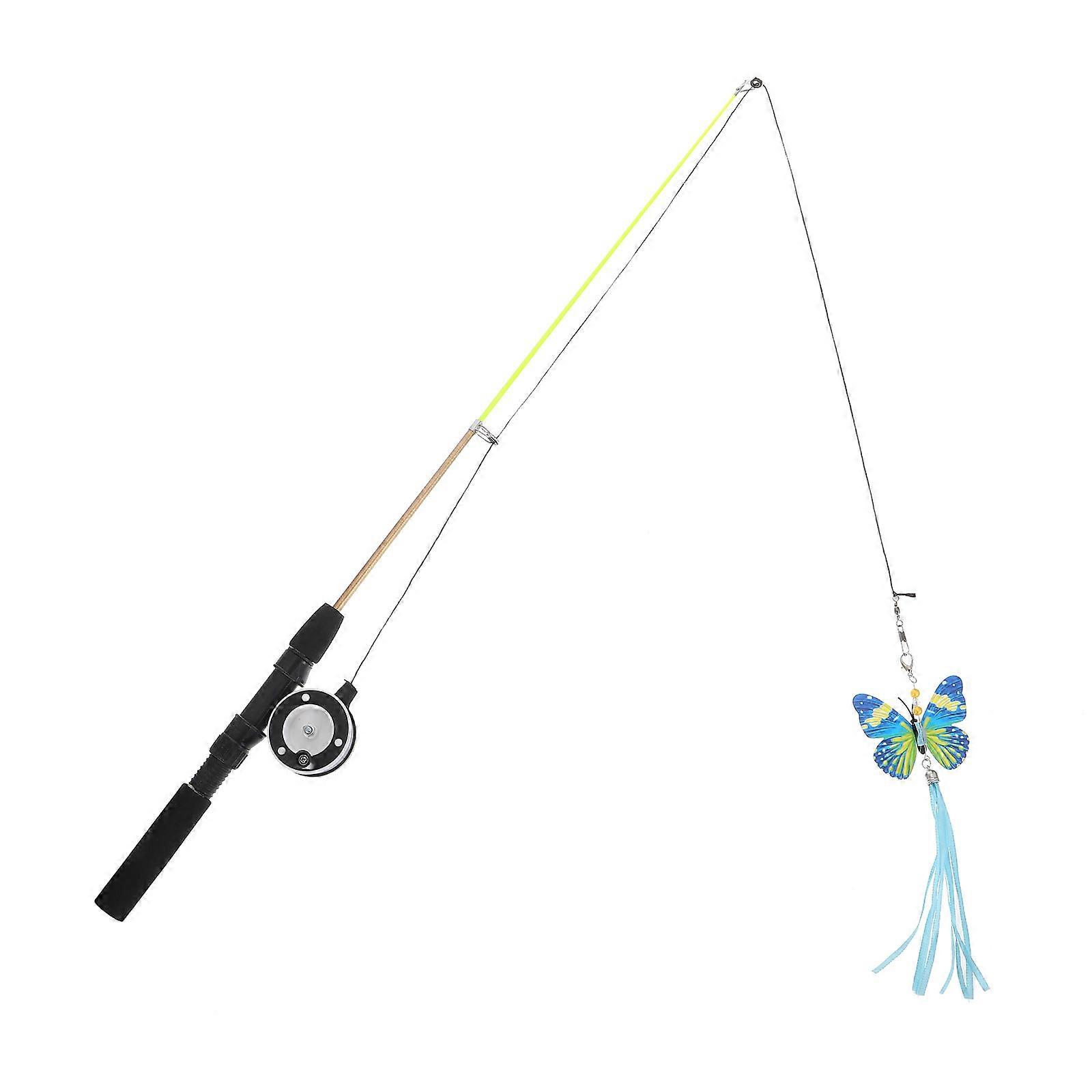 Retractable Cat Toys Retractable Cat Exercise Stimulation For Cat 72X7X2CM EVA 1Set