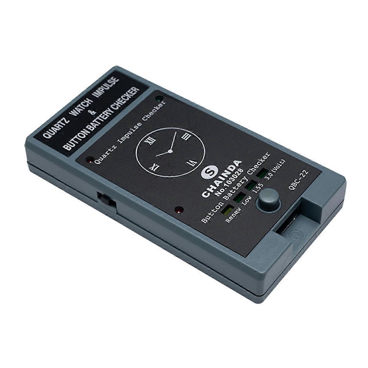 QBC-22 Quartz Pulsed Watch Movement Tester Watch Button Battery Level Checker Tools for Watchmakers