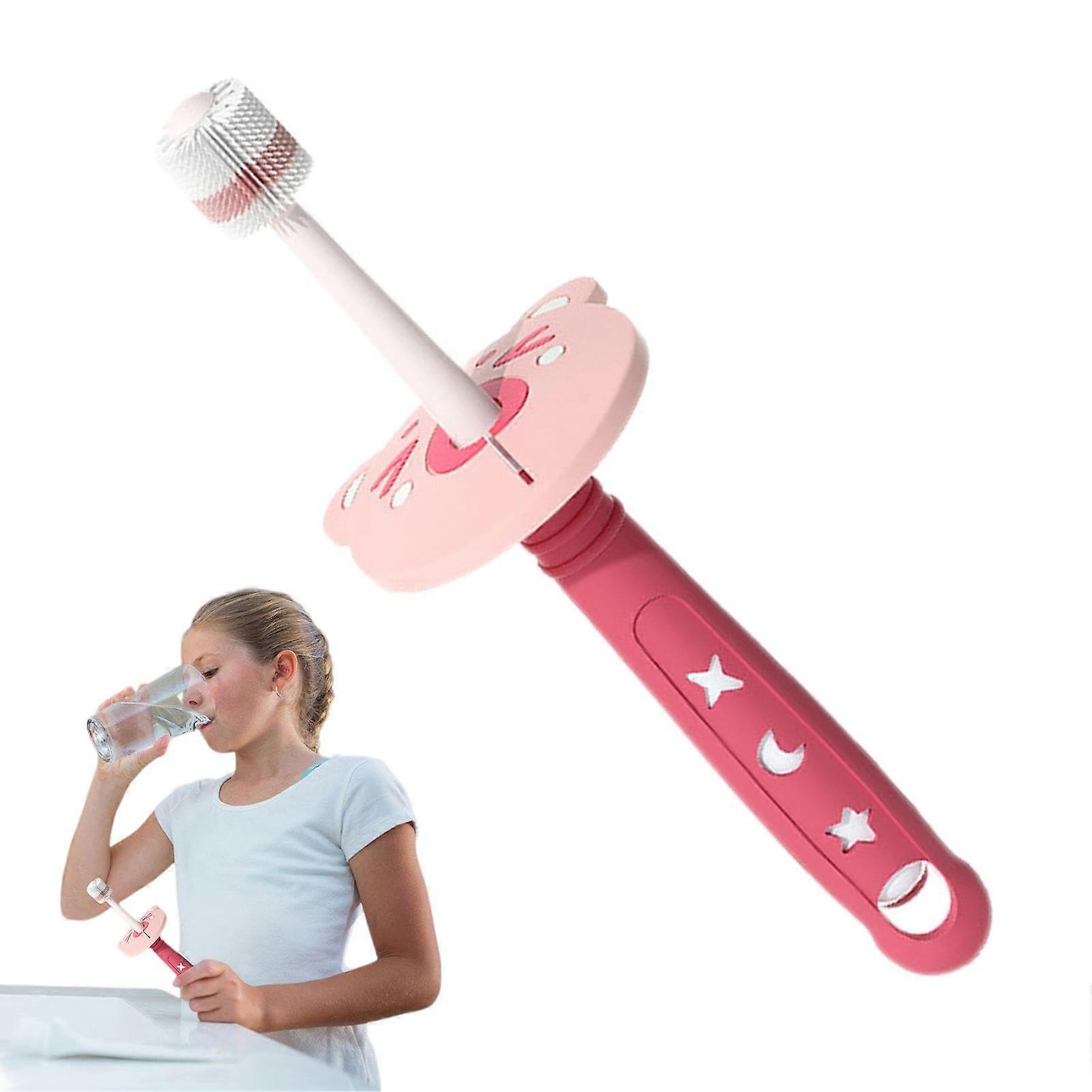 Soft Nano Manual Toothbrush 360 Degree Head For Kids, Pediatric Size, Soft Bristles, BPA Free