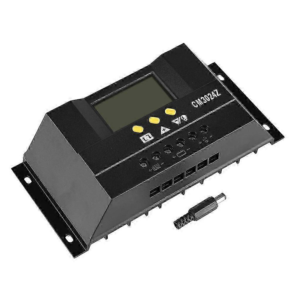 12/24V 30A Solar Charge Controller with LCD Display Automatic Voltage Regulator