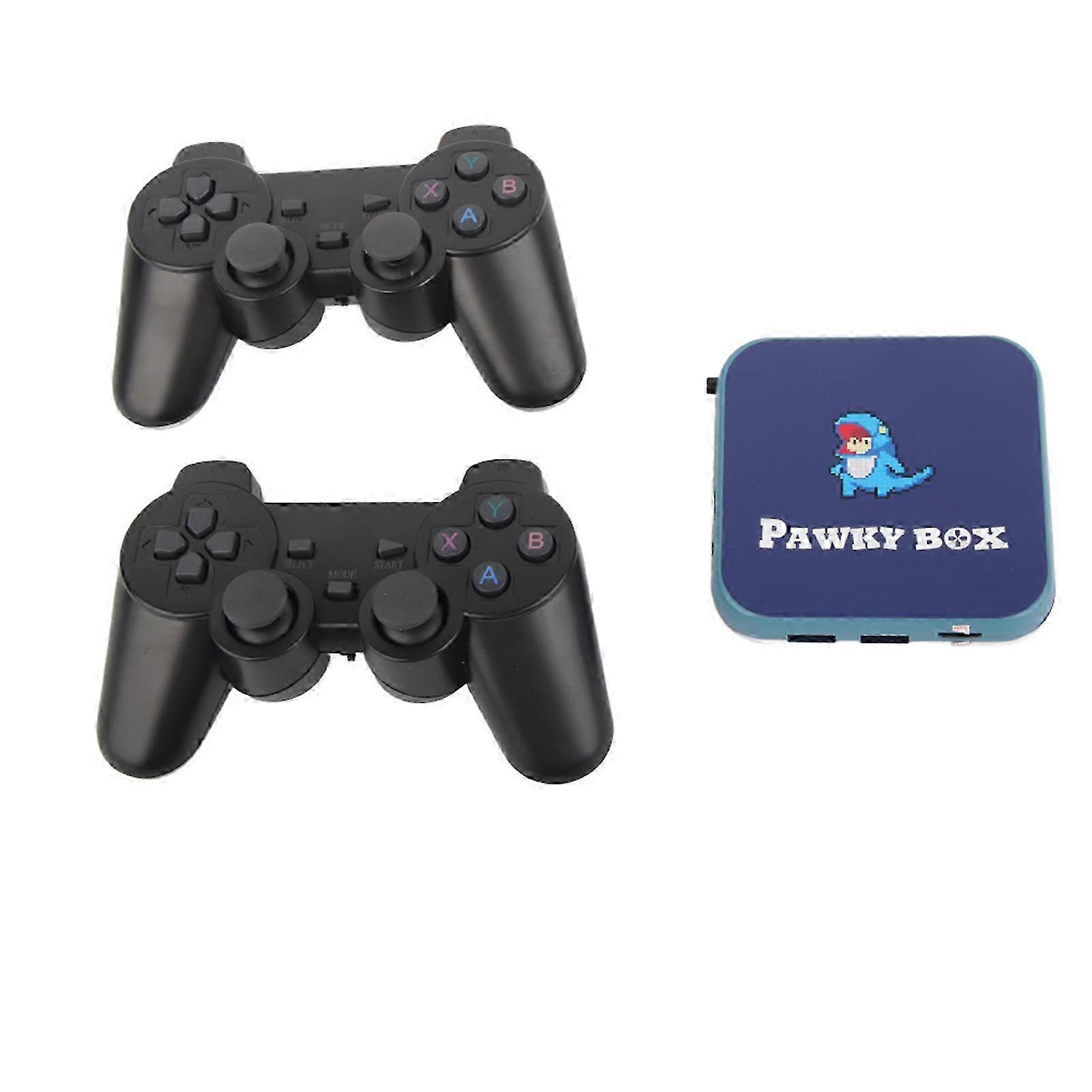 Retro Video Game Consoles for 4K Output with Gamepad Cooling Bracket and Memory Card 110-240V