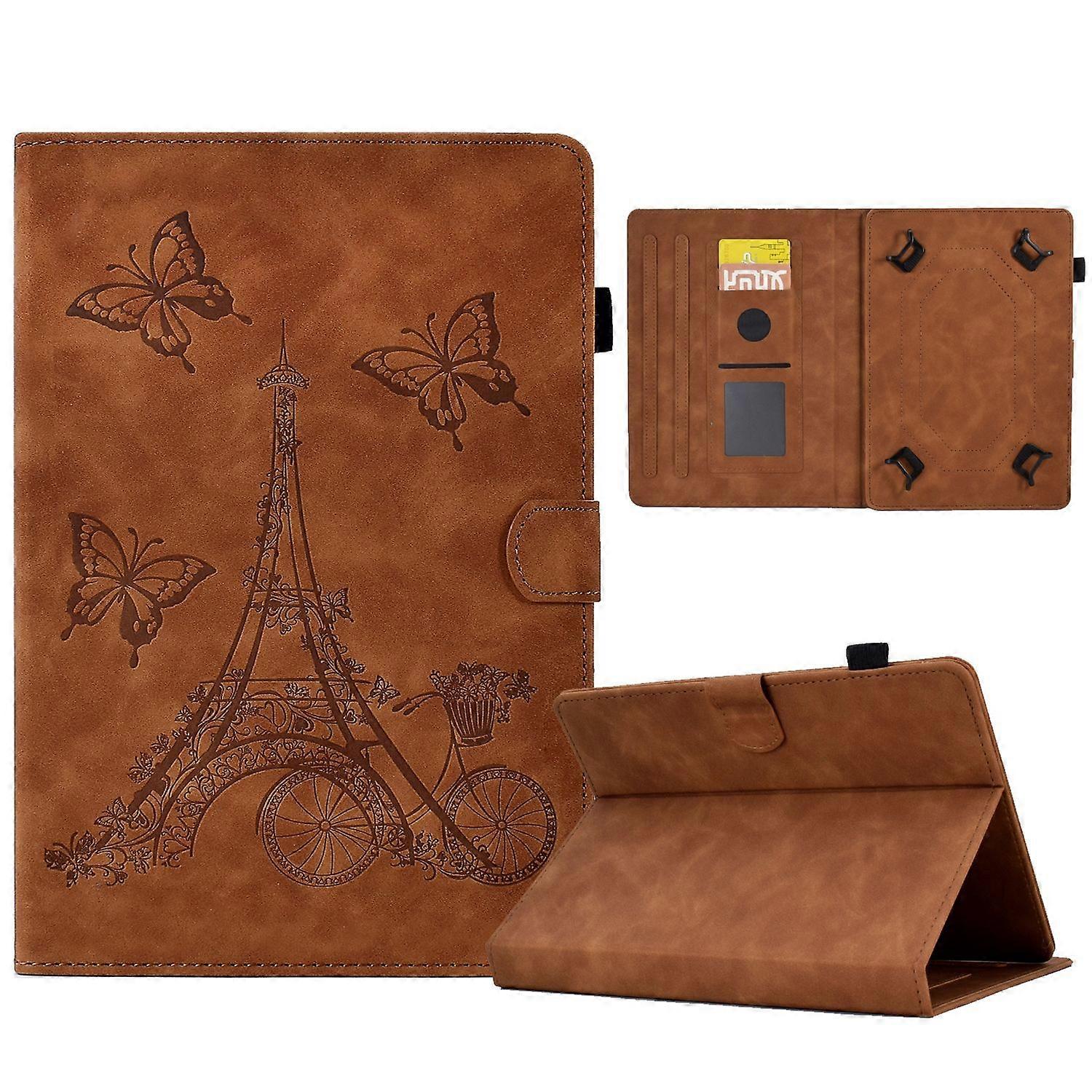 Tower Embossed Case For 7 inch Tablets
