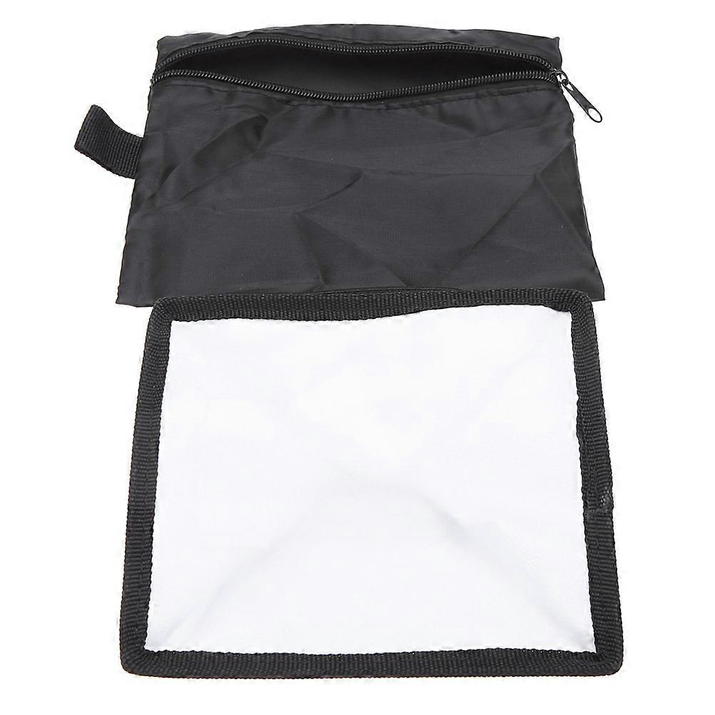 Camera Flash Softbox Portable Square Light Diffusion 15x17cm Black Professional Design 1Set