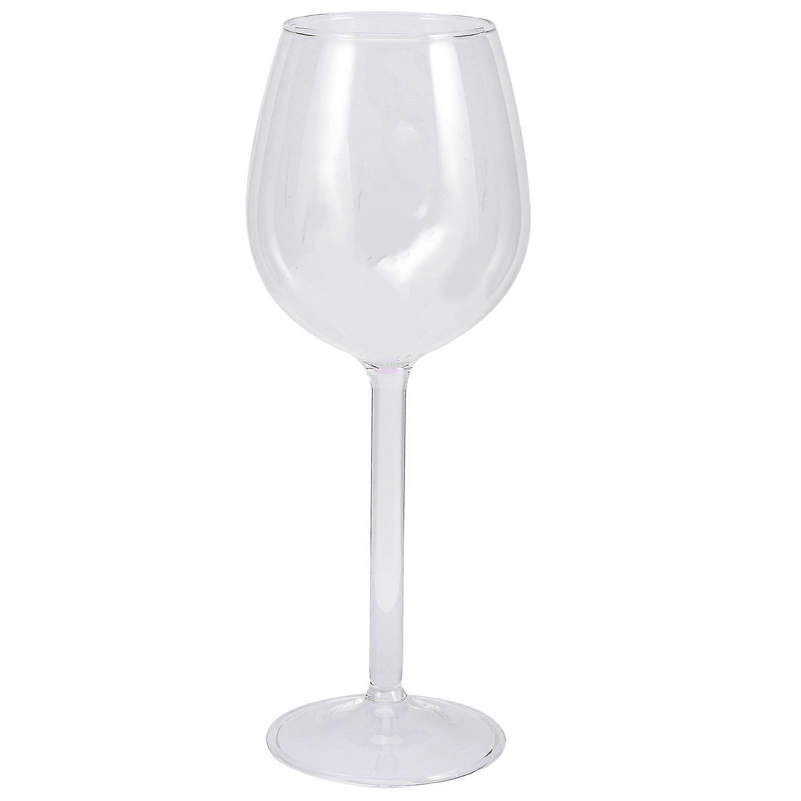 Flamingo Wineglass Unique Drinking Glass Pink Flamingo Design Goblets For Wine Hawaiian Party Photo Prop 21x8cm 1Pack