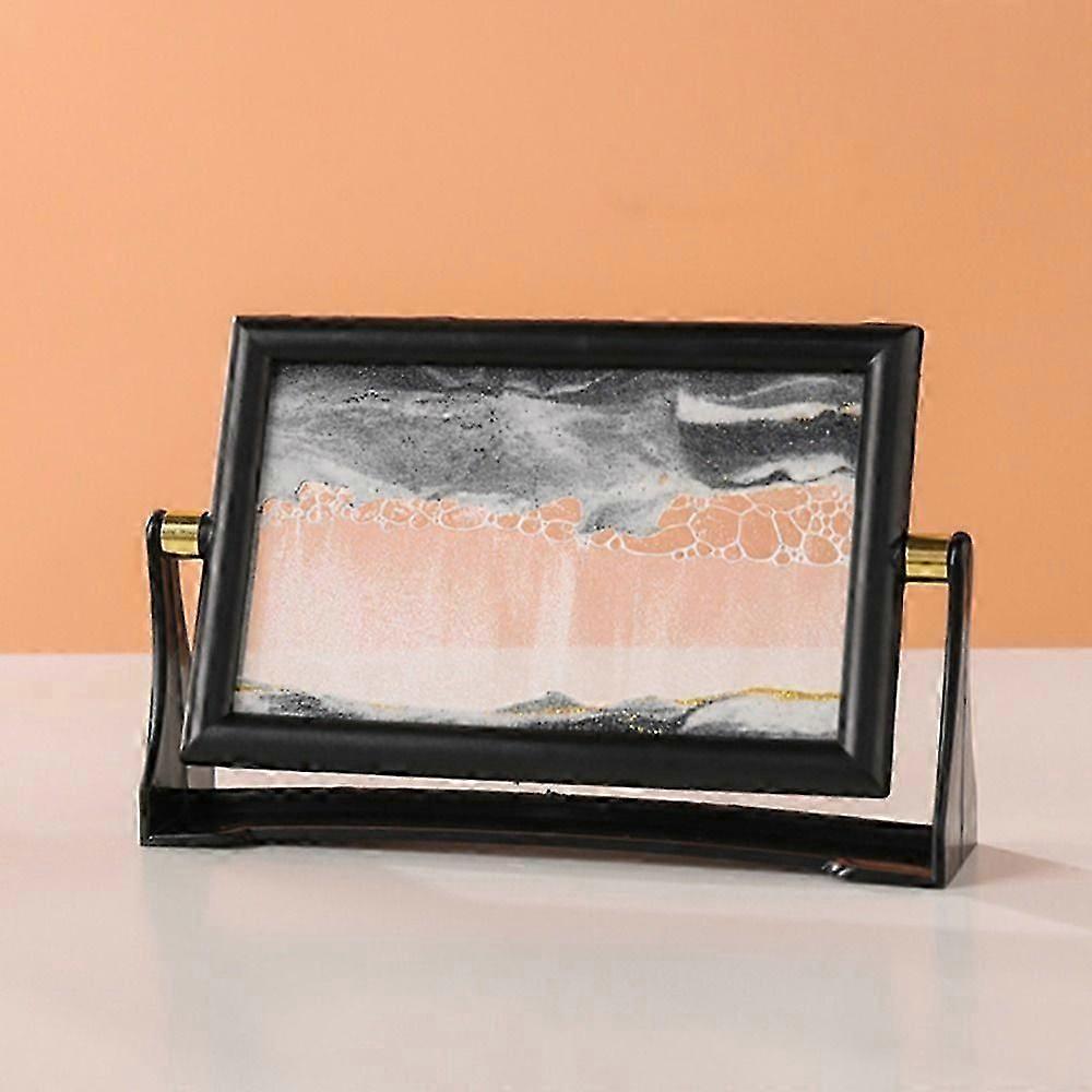 Otočný pohyblivý písek Umělecký obraz Domácí výzdoba 3D písečná krajina v pohybu Nová malba na tekutý písek