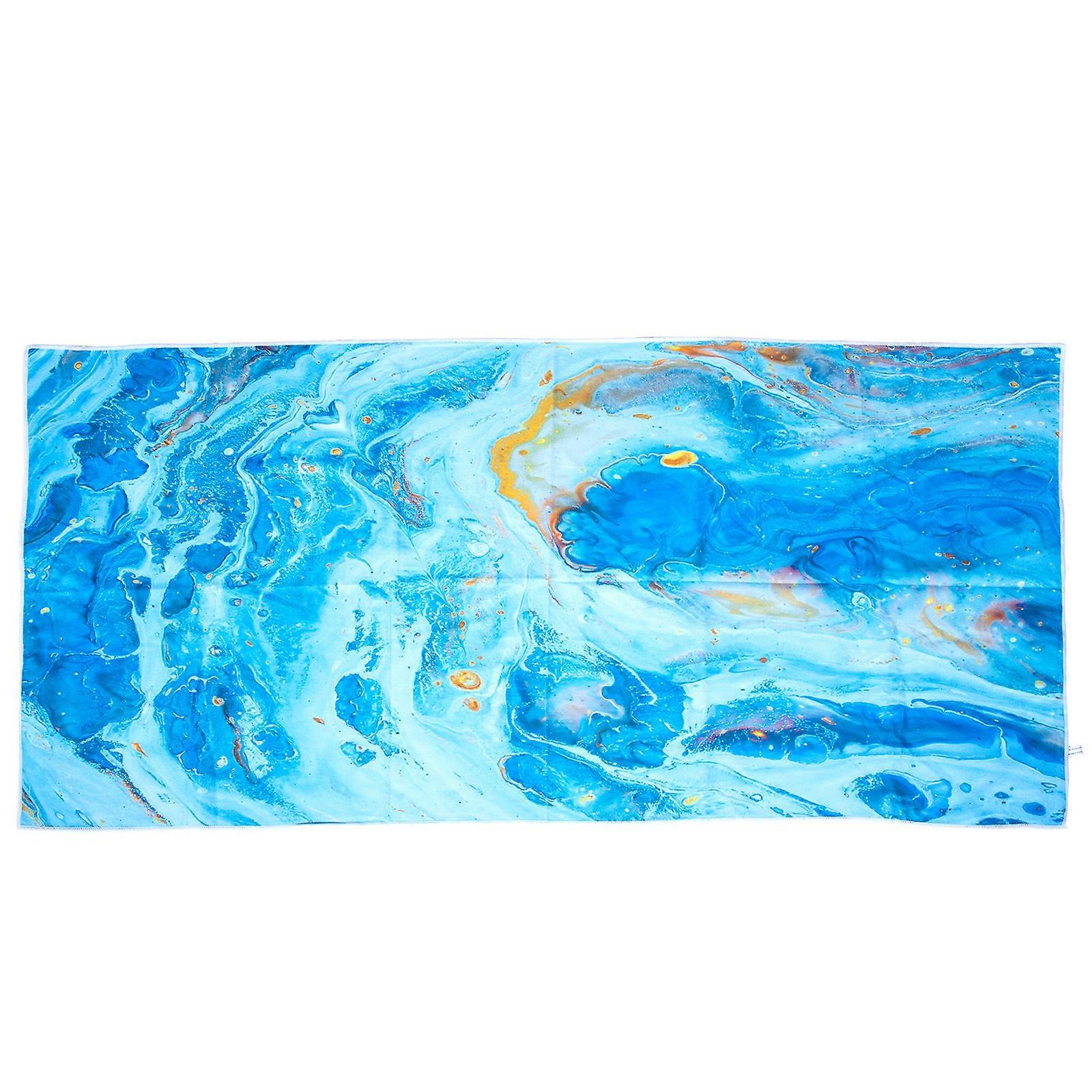 Delicate Printing Quick Drying Sand Towel Comfortable Pool Towel Swim Accessory 150.00X75.00X0.30CM Microfiber Durability 1Pack