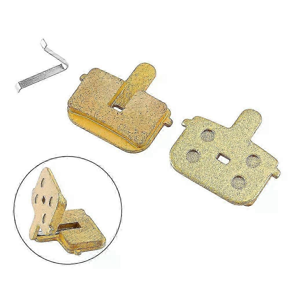 1 Pair Full Metal Disc Brake Pads Fit For Kugoo G-Booster Electric Scooter Fit For ever Bicycle Brake Calipers