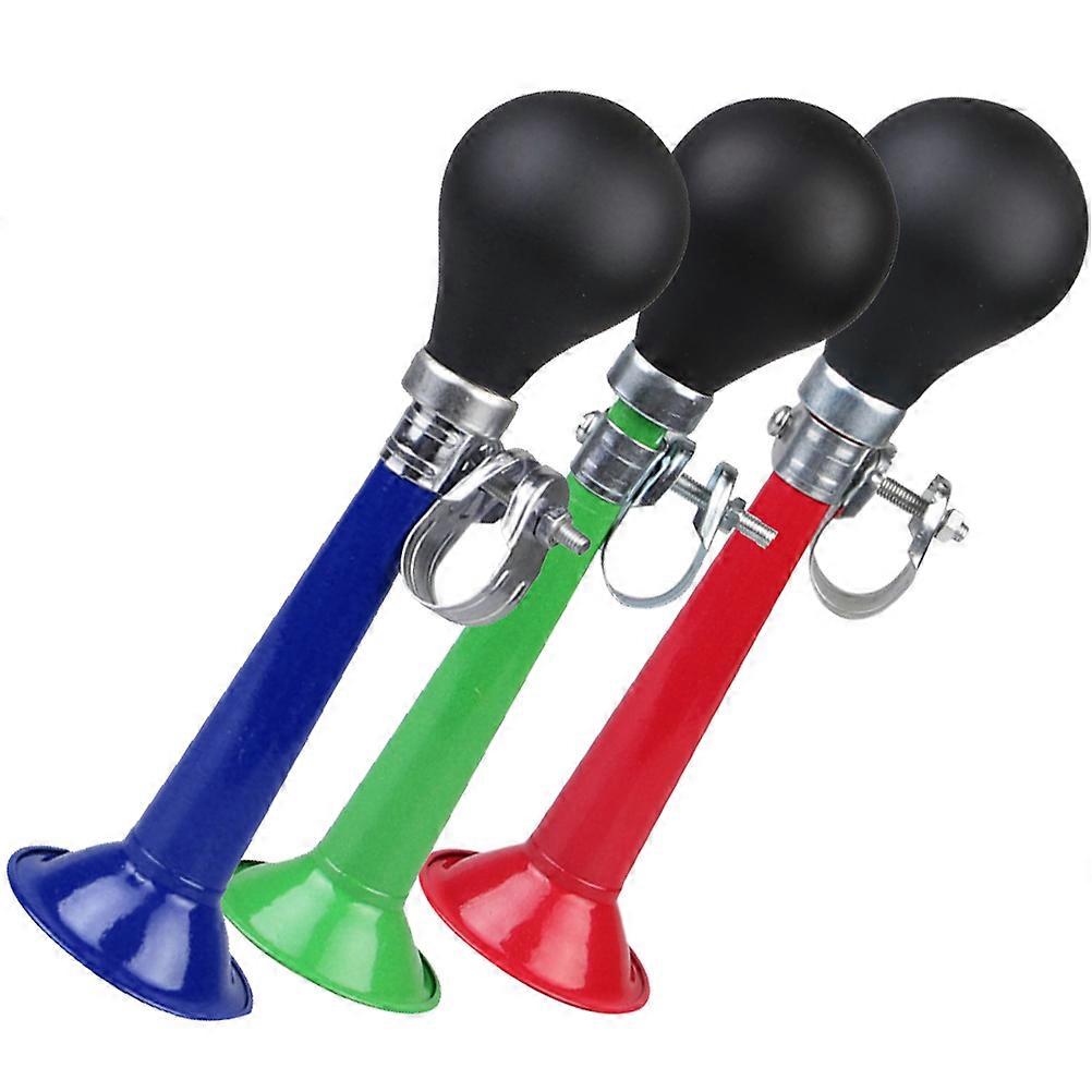 Universal Cycling Bell Cyclists Safety Warning Plated Iron 21x5.5cm 3Pcs