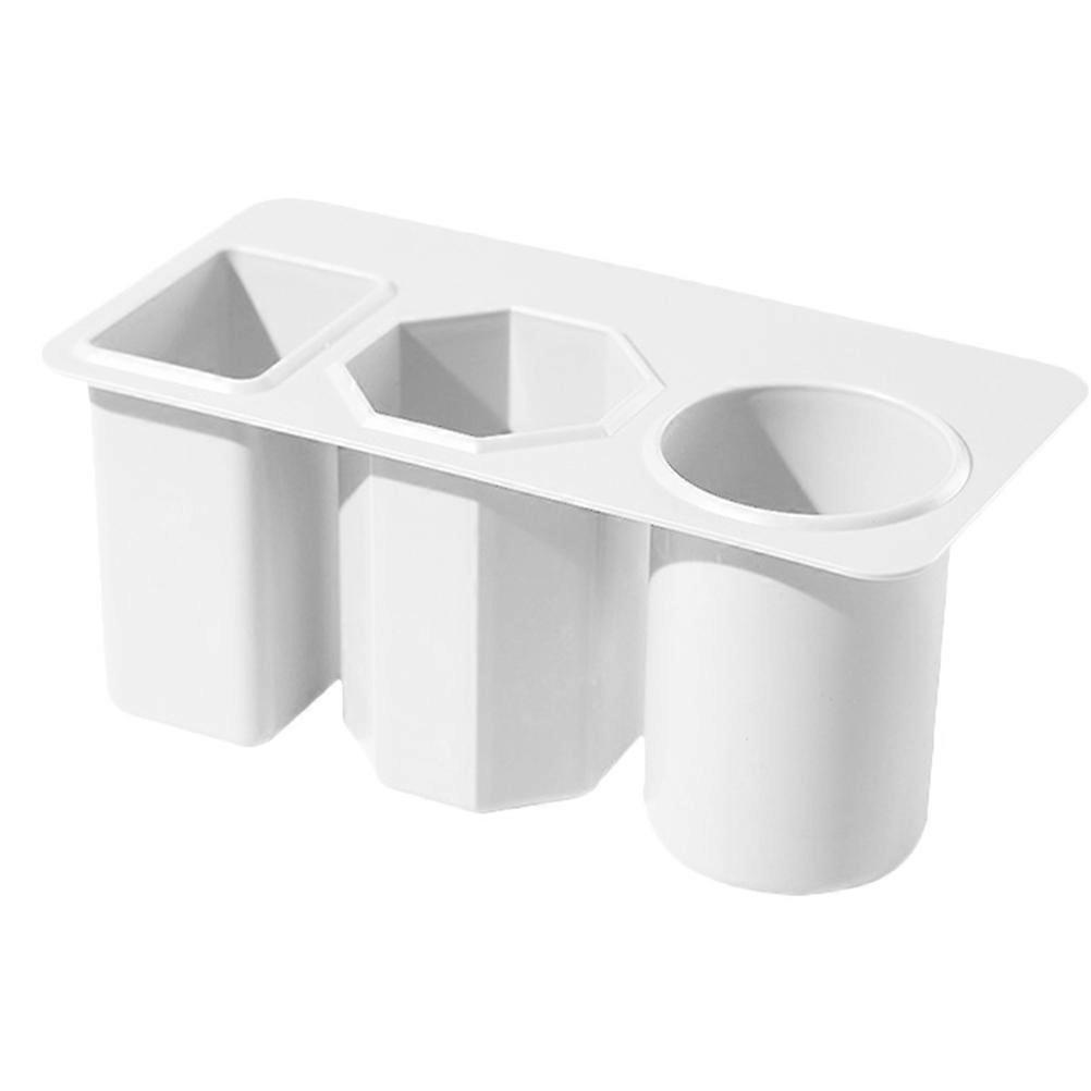 Stylish White Pencil Holder & Stationery Organizer – Multi Use Desktop Storage Box for Office, School & Home – Keeps Pens, Markers & More Neatly