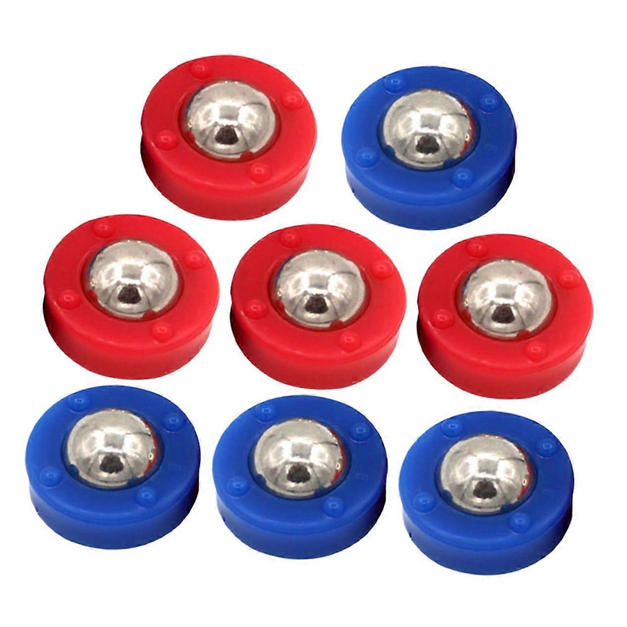 8Pack Table Shuffleboard Pucks for Indoor Table Games Accessories